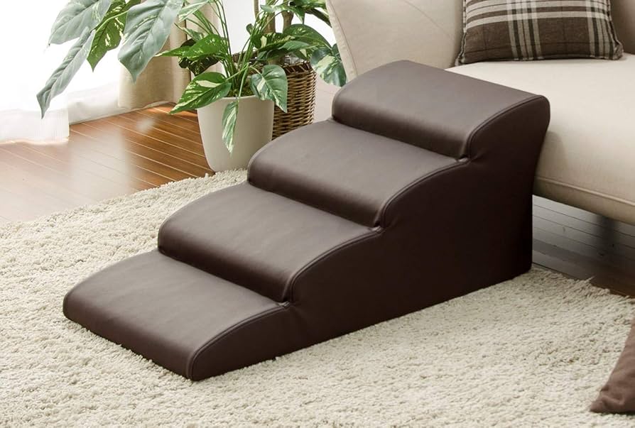 Amazon | MOCA-SG 日本製 合皮 レザー ドッグステップ 4段 犬用